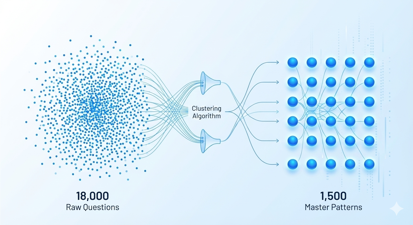 Clustering logic diagram